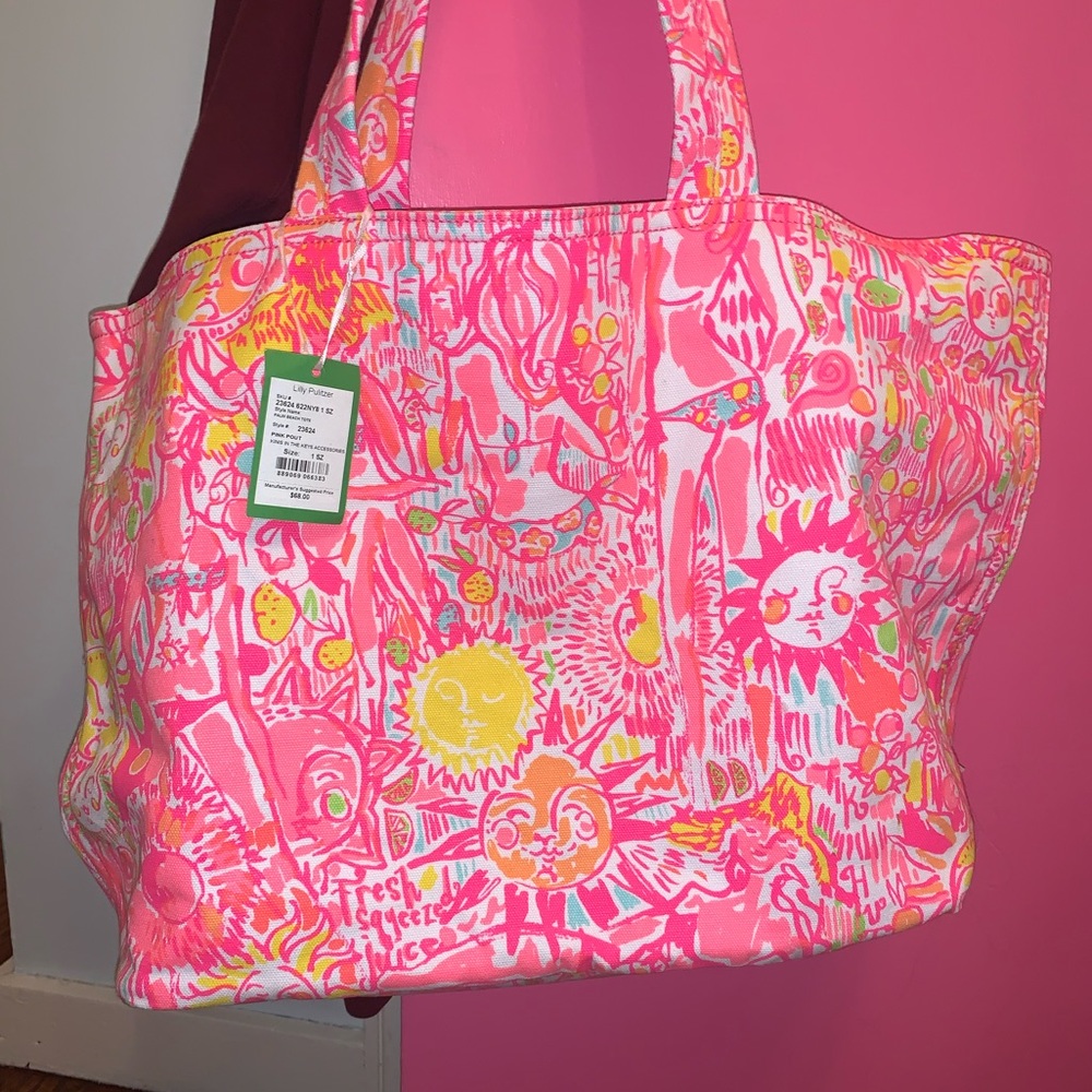 NWT Palm beach tote